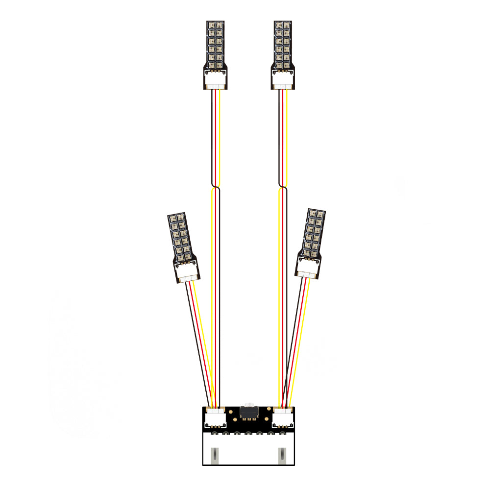 Set di 4 Mini Strisce LED HGLR - Drone Kit Plug And Play recensione e prezzo